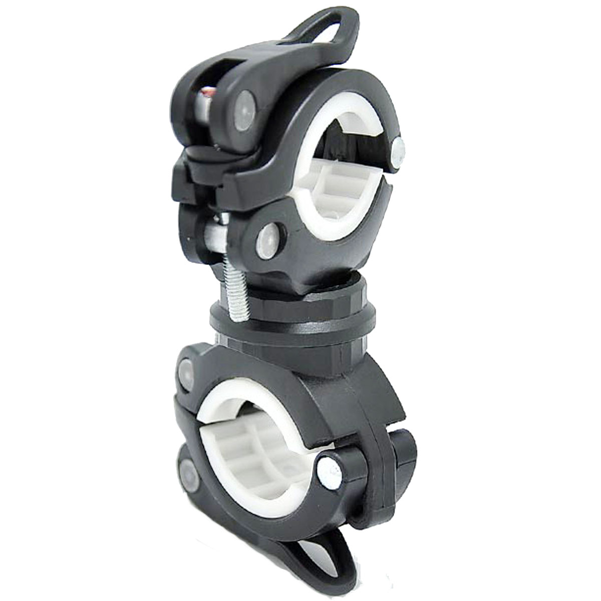 Rotate Bicycle Light Holder Cycling LED Flashlight Lamp Handlebar Holder MTB Bike Front Light Clip