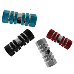 Bicycle Aluminum Alloy Hexagonal Column Foot Bike Rockets Foot Pole Pair