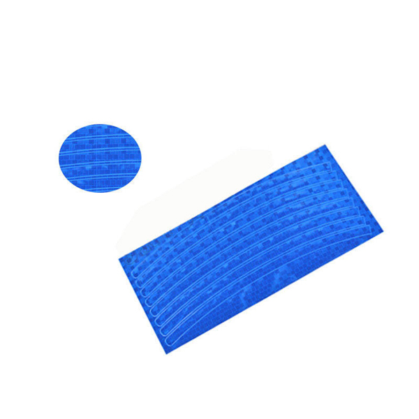 Bike Reflective Sticker Wheel Decals Reflective Tire Applique Tape Safety Stickers
