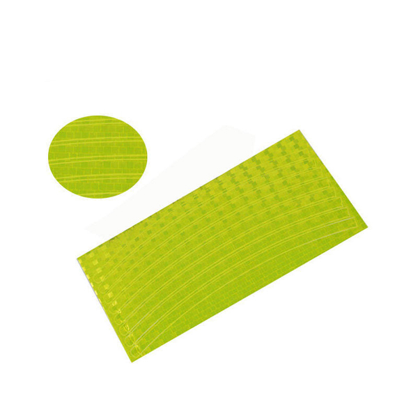 Bike Reflective Sticker Wheel Decals Reflective Tire Applique Tape Safety Stickers