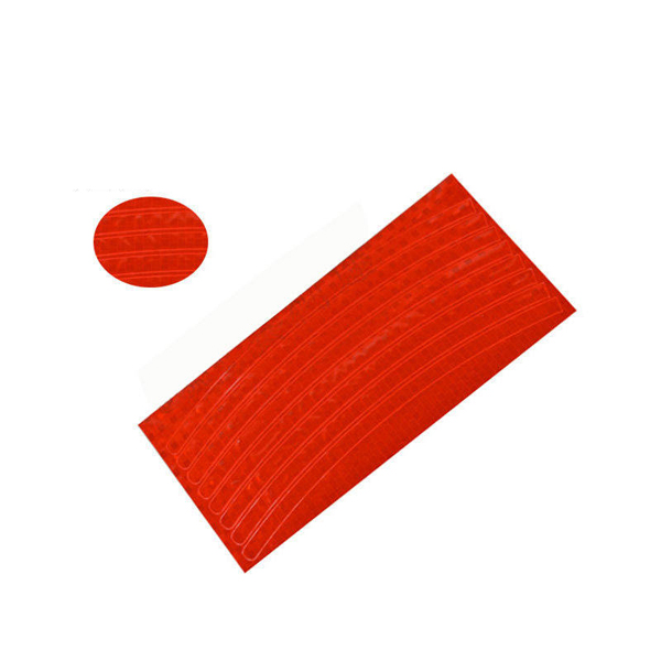 Bike Reflective Sticker Wheel Decals Reflective Tire Applique Tape Safety Stickers