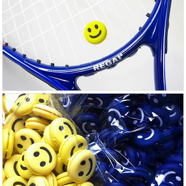 1PC Silicone Durable Cartoon Tennis Racket Shock Absorber Vibration Dampeners
