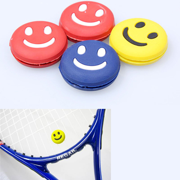 1PC Silicone Durable Cartoon Tennis Racket Shock Absorber Vibration Dampeners