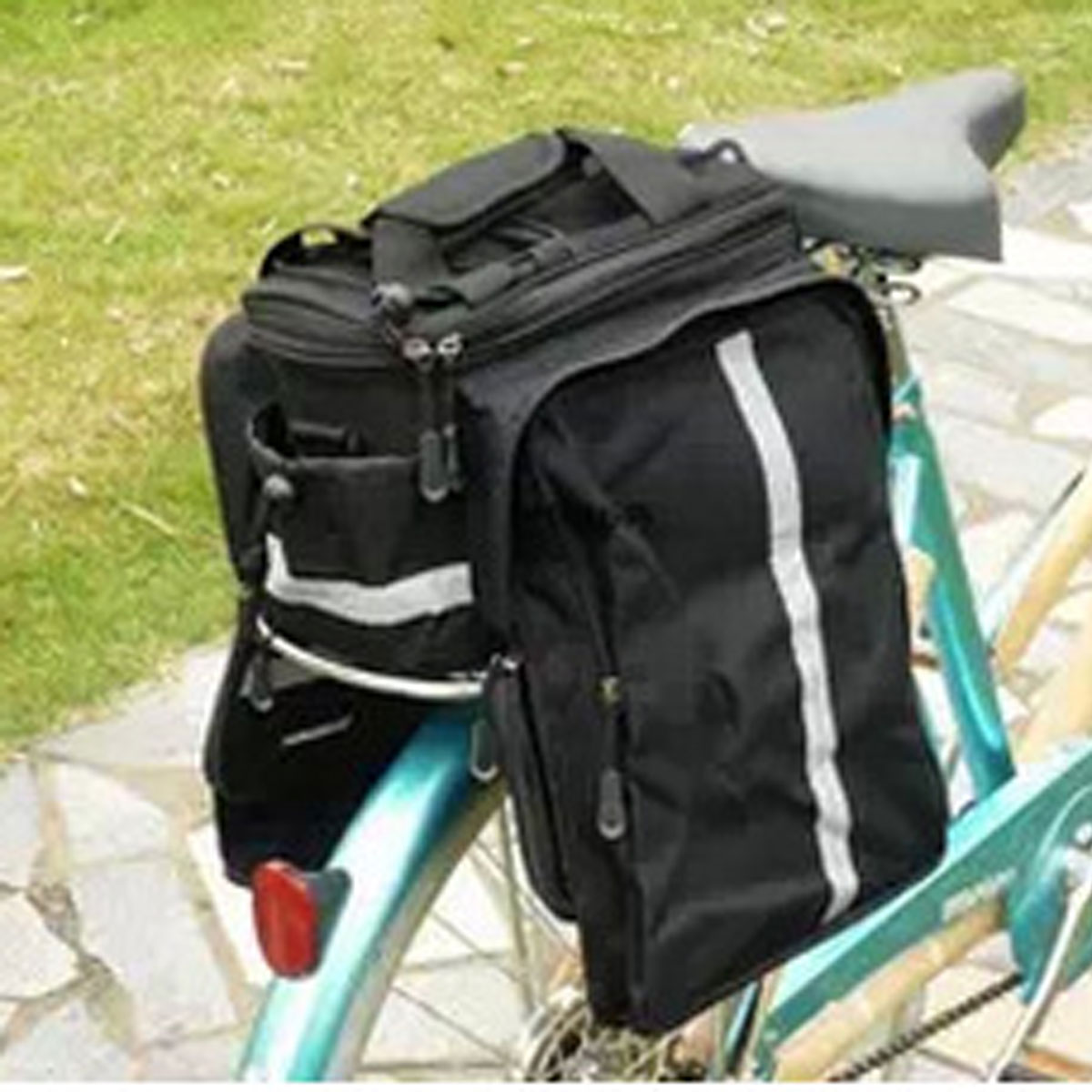 Waterproof Mountain Bike Cycling Bicycle Bag MTB Bike Rear Rack Tail Seat Trunk Bag Pannier Bags