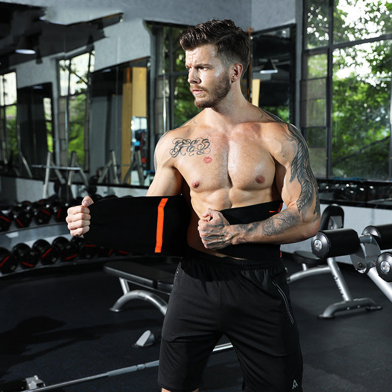 Waist Belt Back Waist Trimmer Belt Gym Train Waist Protector Sports Muscle Compression Body Shaper