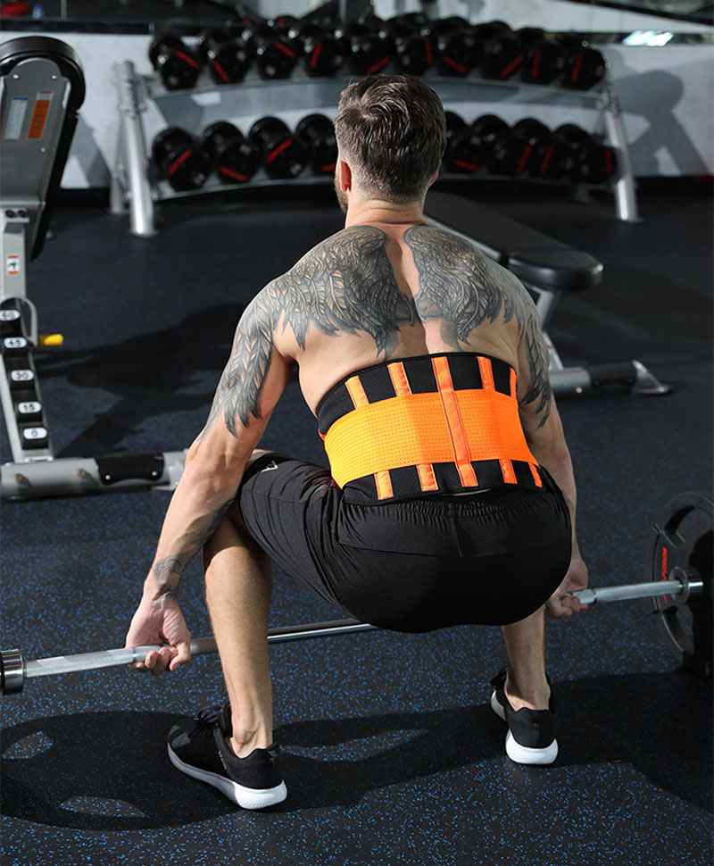 Waist Belt Back Waist Trimmer Belt Gym Train Waist Protector Sports Muscle Compression Body Shaper
