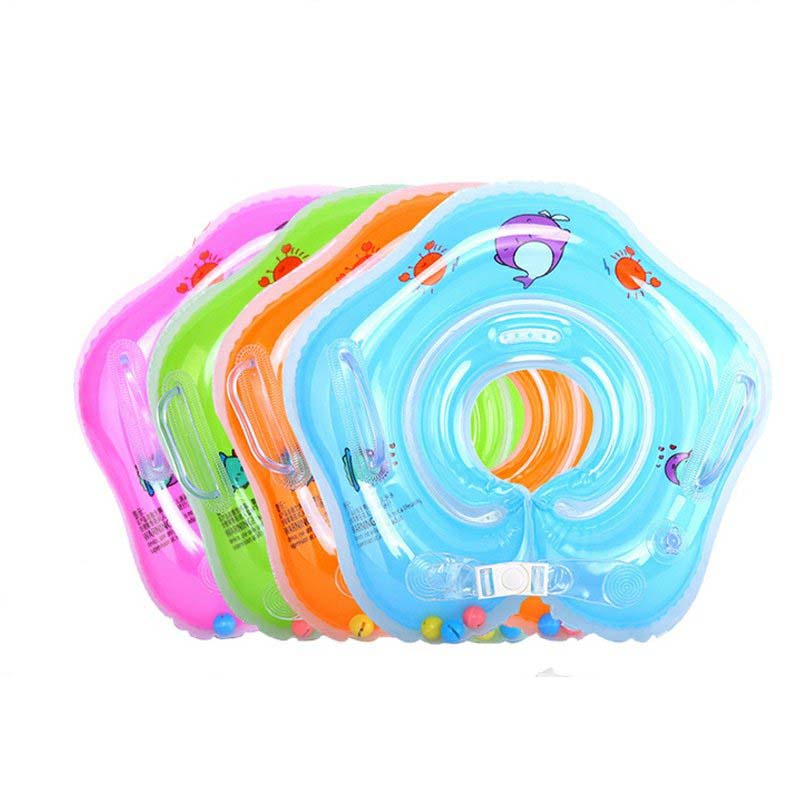 New Swimming Baby Neck Ring Tube Safety Infant Float Circle