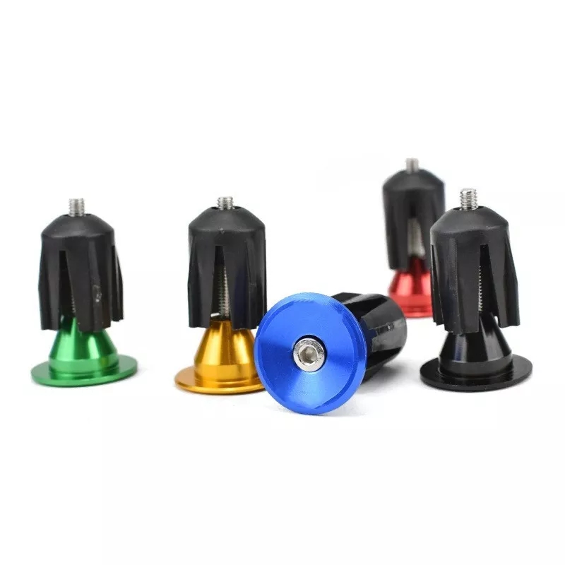 1 Pair Bicycle Grips Handle Bar Ends Cap BMX MTB Handlebar Plugs Bicycle Handlebar