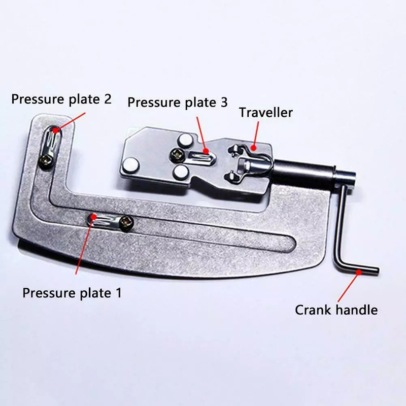 New Semi Automatic Fishing Hooks Line Tier Machine Portable Stainless Steel Fish Hook