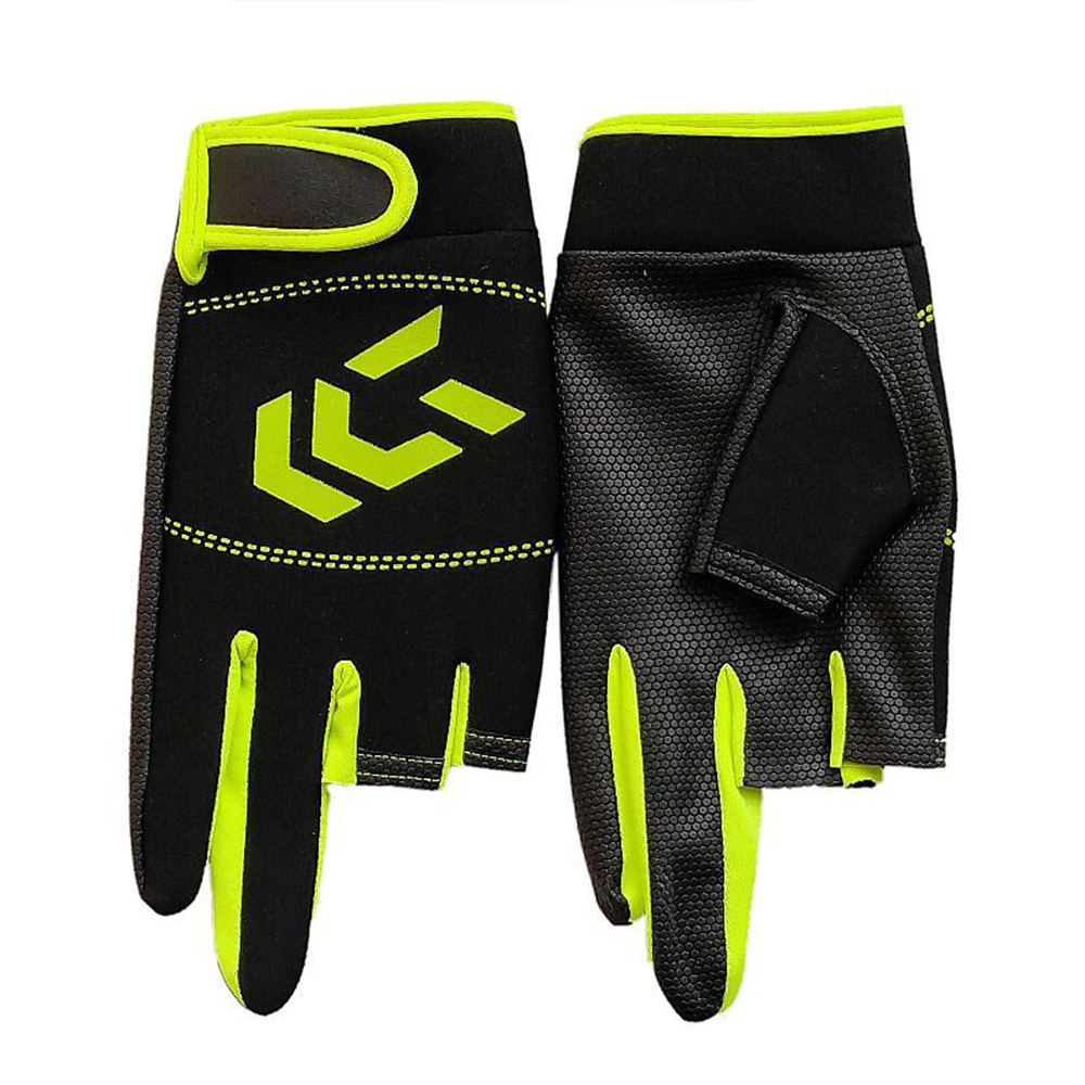 1 Pair Fishing Gloves Men Women Outdoor Fishing Anti-slip Finger Sports Fish Gloves
