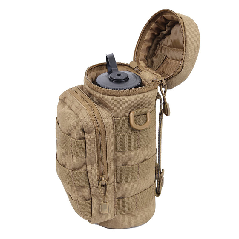 New Outdoor Molle Water Bottle Pouch Waist Shoulder Bag for Climbing Camping Hiking Bag