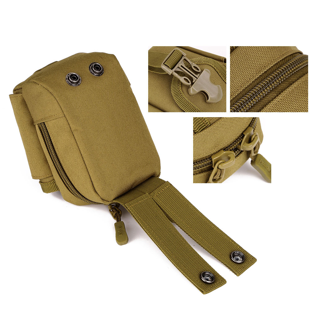 New Outdoor Sport Bag MOLLE Small Durable Pouch Travel Camping Hiking Hike Camp Climb Waterproof Bag