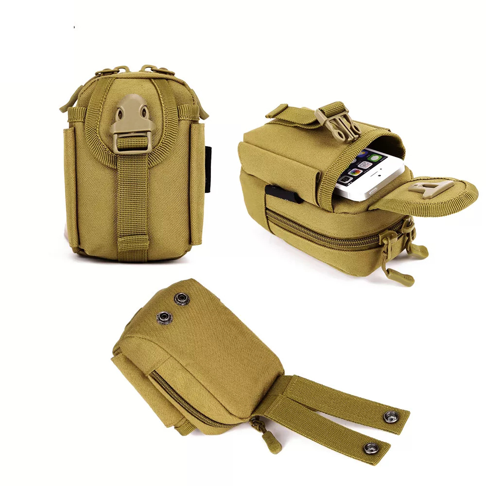 New Outdoor Sport Bag MOLLE Small Durable Pouch Travel Camping Hiking Hike Camp Climb Waterproof Bag