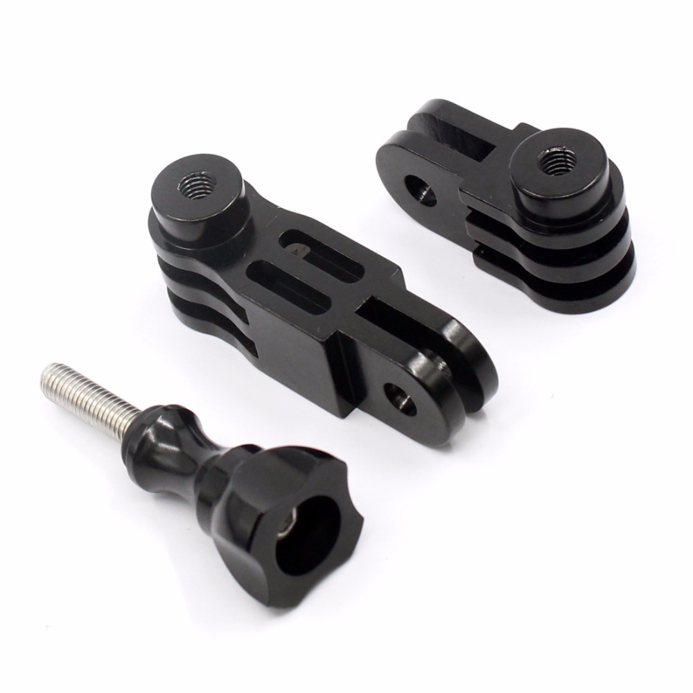 Outdoor CNC Aluminum Three-Way Pivot Arm Mount Adapter for Camera