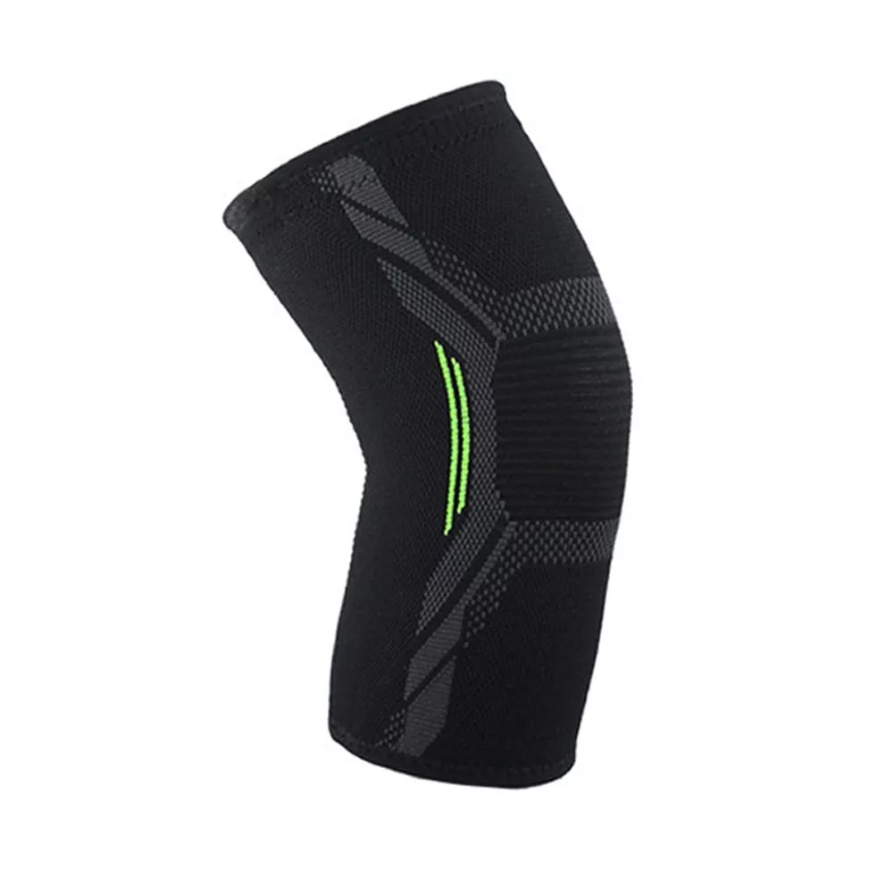 1PC Breathable Knee Guard Safety Fitness Elbow Knee Pad Support Silicone Anti Slip Protector Elastic Running Cycling Brace Pad