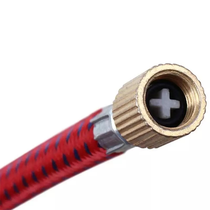 New 1PC Portable Bicycle Bike Tire Hand Air Pump Inflator Pump Extension Hose