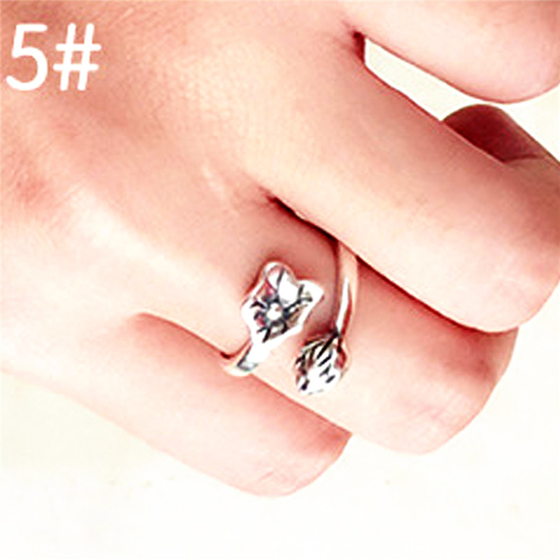 New Retro Ring Silver Oxide Unisex Vintage Fashion Couple ring Jewelry Gift