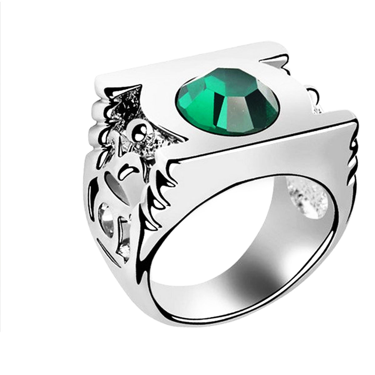 New Hot Green Lantern Light Up Power Prop Replica Ring