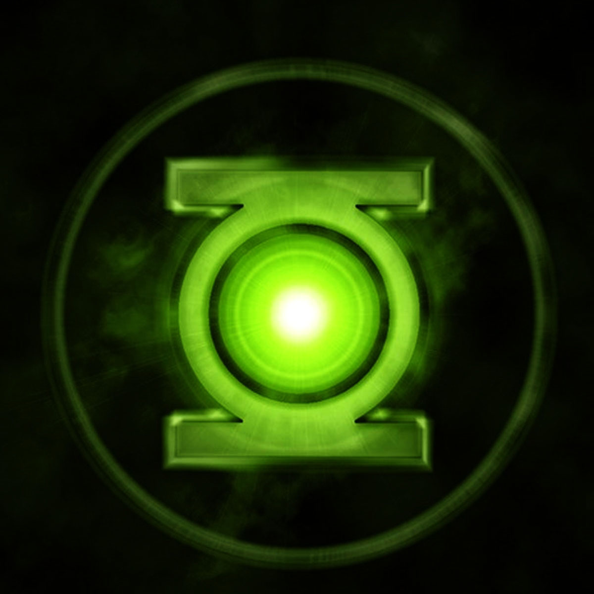 New Hot Green Lantern Light Up Power Prop Replica Ring