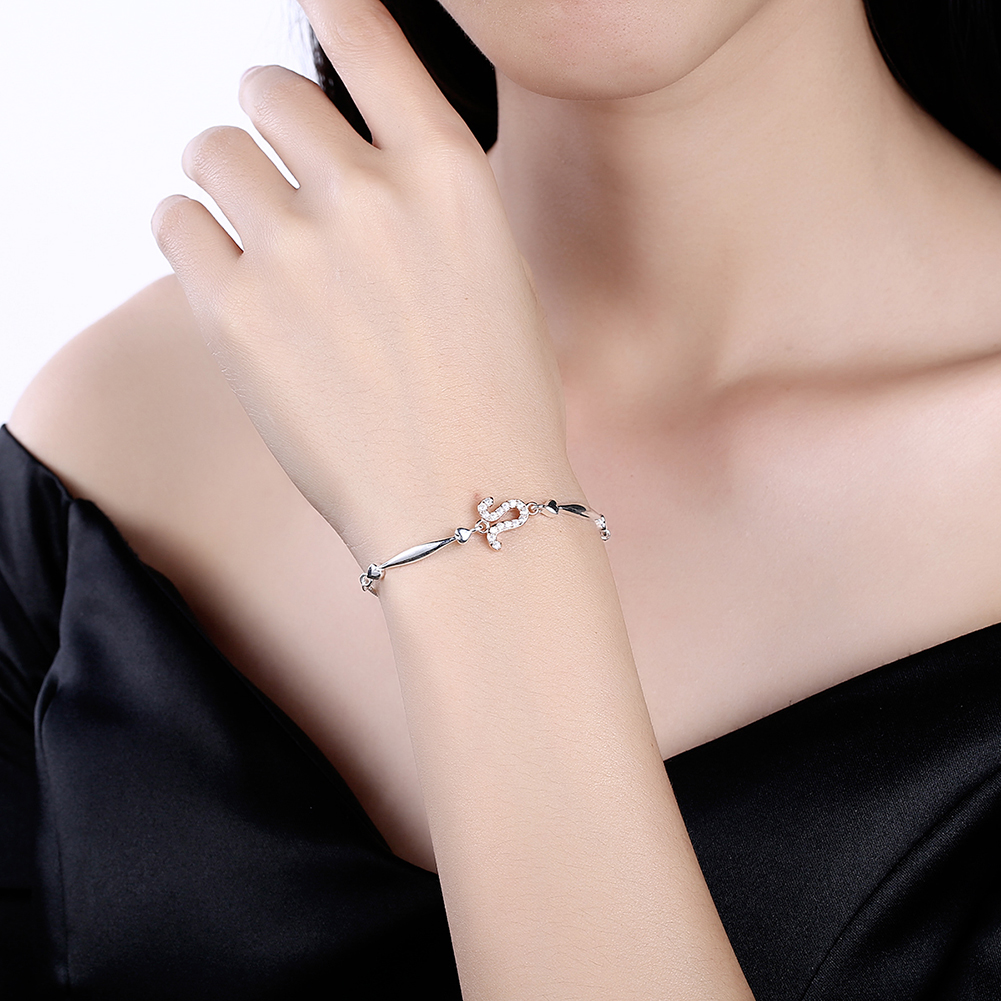 12 constellation Leo Fashion Trend Bracelet 925 Sterling Silver Bracelet for Christmas Gifts