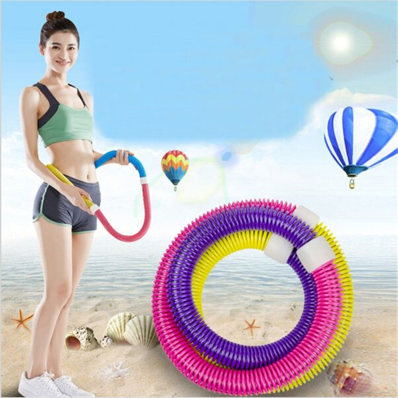 Weighted Sport Spring Soft Hula Hoop for Weight Loss Thin Waist Slimming
