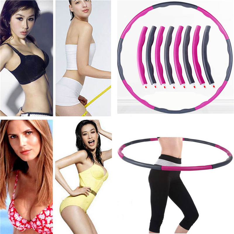 Sports Hula Hoops Fitness EP Foam Weight Loss for  Women Slimming Health Wrap Abdominal Massage