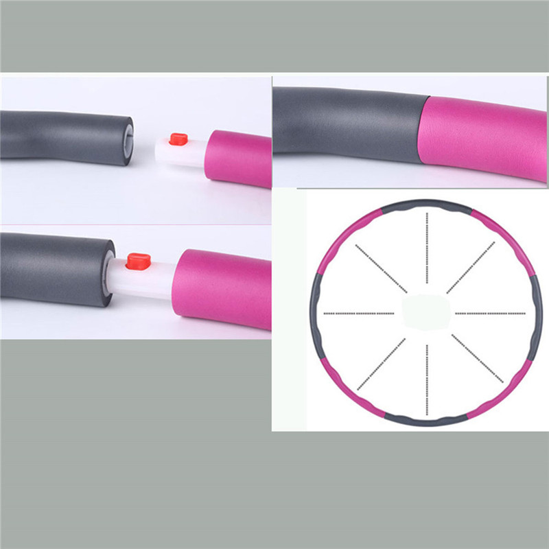 Sports Hula Hoops Fitness EP Foam Weight Loss for  Women Slimming Health Wrap Abdominal Massage