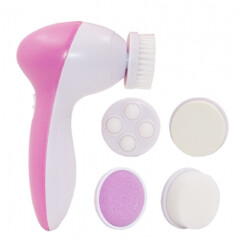 1pcs 5 in 1 Electric Wash Face Machine Facial Pore Cleaner Body Cleaning Massage Mini Skin Beauty