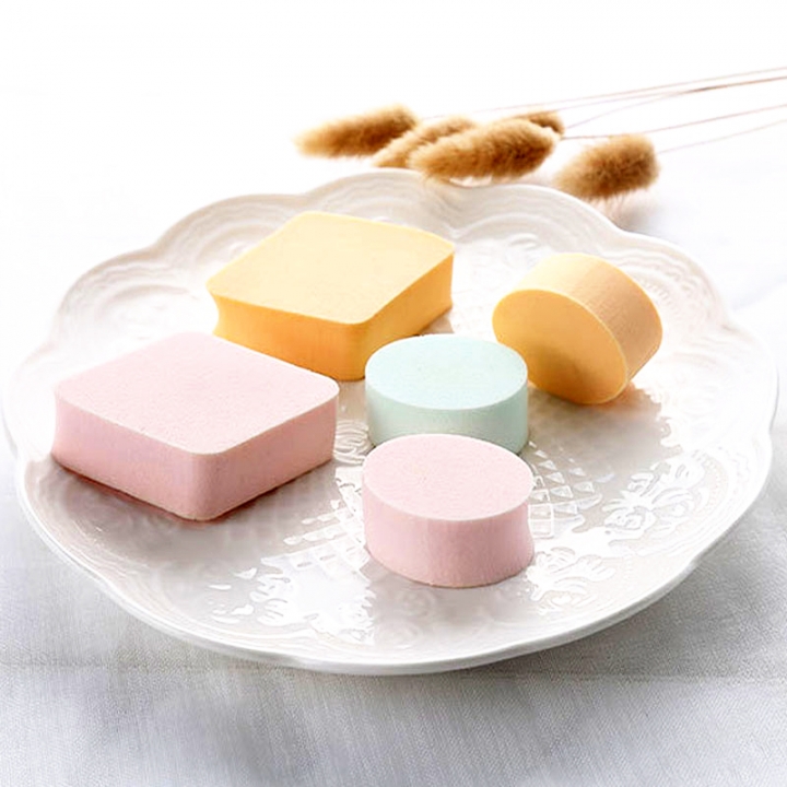 5pcs Fashion Soft Wet and Dry Makeup Sponge Smooth Powder Puff Women Gift