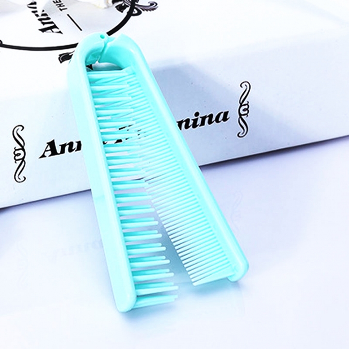 1PC Portable Travel Hair Comb Foldable Massage Hair Comb Styling Kits Folding Hair Combs