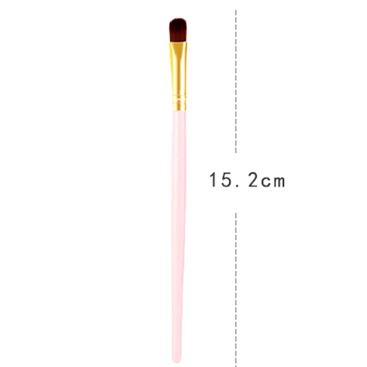 Makeup Brushes Eyelashes Blush Elegant Bleached mental Eye shadow Brush Professional Styling Tools