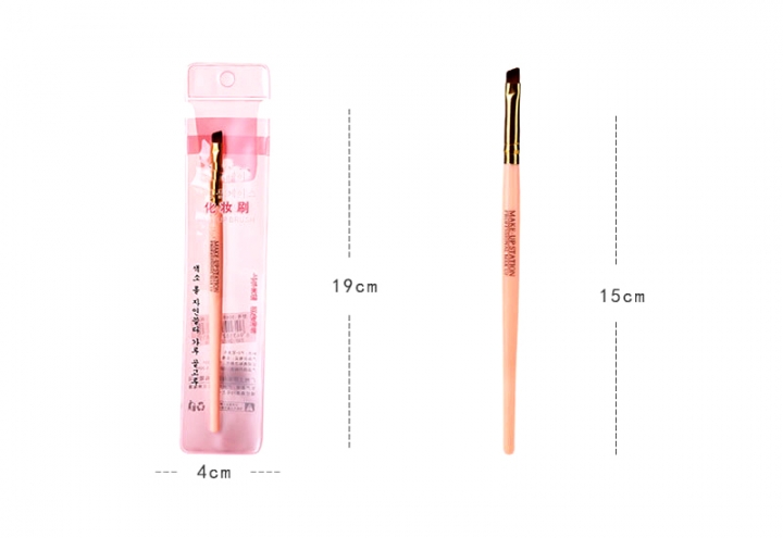 1PC Professional Cosmetic Tool Oblique Design Eyebrow Brush Brow Brush
