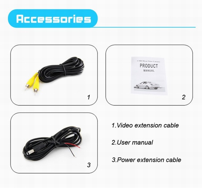 ouchuangbo special back up parking rear view camera for VW passat camera water proof night vison
