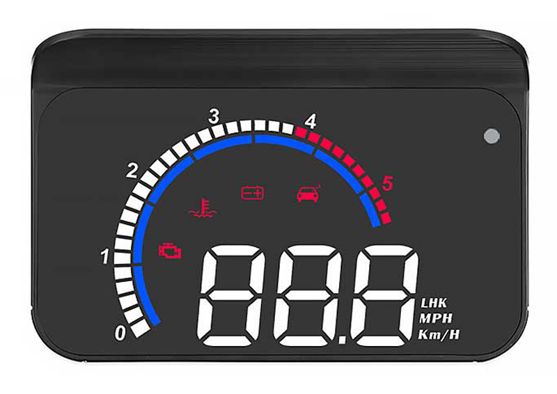 ouchuangbo M13 HUD OBD2 head-up display electronic detector fuel consumption windshield projector