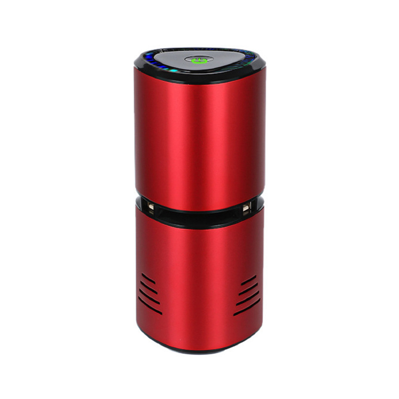ouchuangbo Car air purifier portable negative ion purifier dual USB car home office air freshener