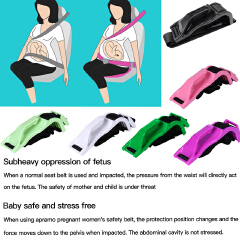 ouchuangbo Pregnant Car Seat Belt Adjuster,Seat Belt Parts  man Belly Safety for Fat Belly tools