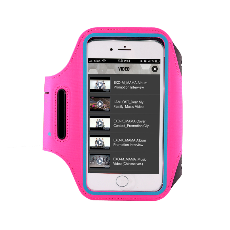 outdoor movement The New Ultra thin armband runningMobile phone Arm pack Can be touched screen