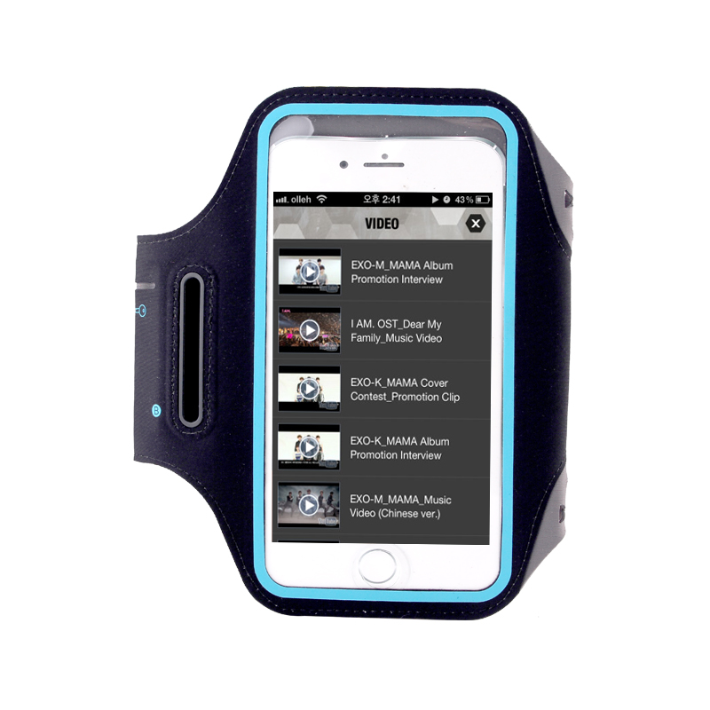 outdoor movement The New Ultra thin armband runningMobile phone Arm pack Can be touched screen