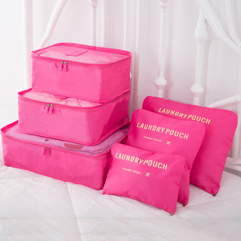 Outdoor Travel Incorporated Bag Set Clothing Baggage Sort Out Package Tourism Six Sets