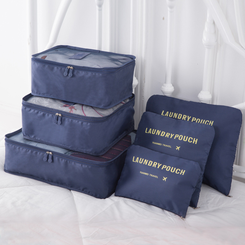 Outdoor Travel Incorporated Bag Set Clothing Baggage Sort Out Package Tourism Six Sets