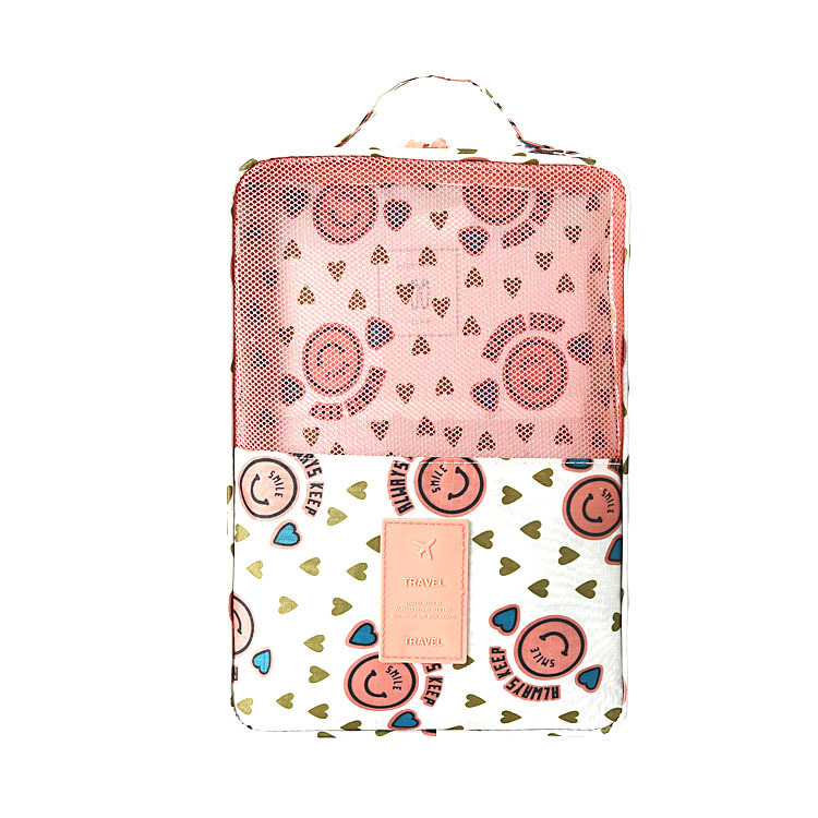 Travel Shoes Incorporated bag Three Pairs Double layer Package Travel Incorporated Shoes bag