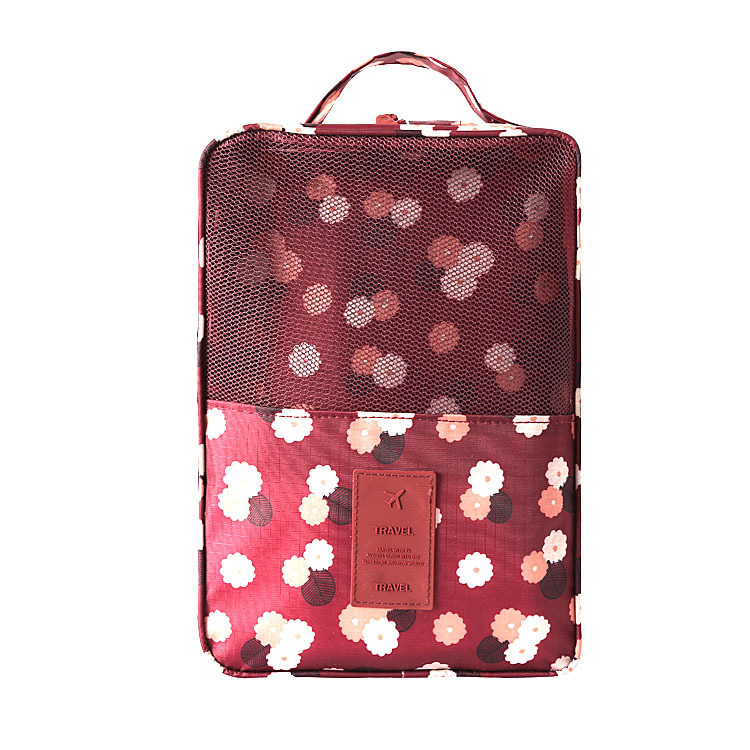 Travel Shoes Incorporated bag Three Pairs Double layer Package Travel Incorporated Shoes bag
