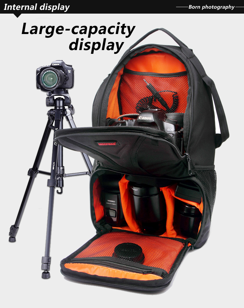 outdoor camera  package many Features Oversized capacity Shoulder photography Professional package
