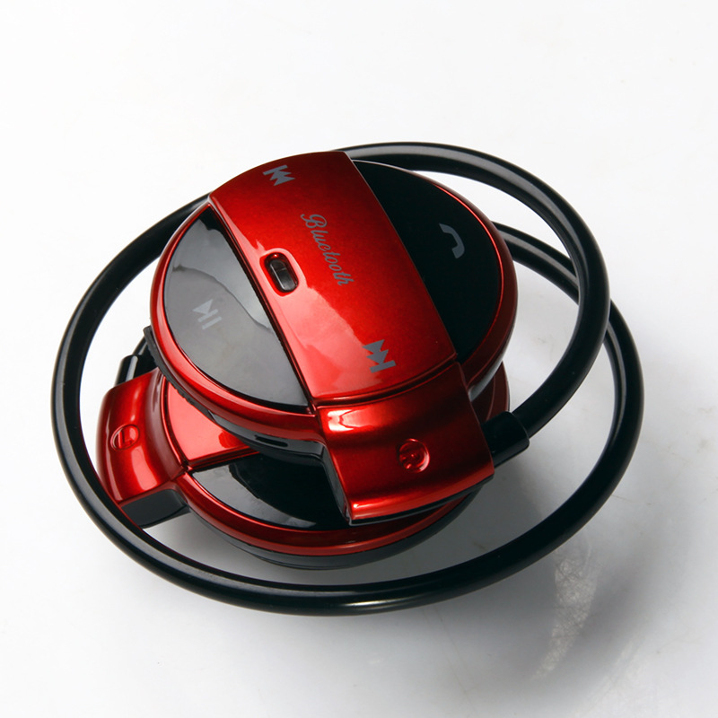 Post-hanging Bluetooth headset wireless movement Wearing style Card FM Radio stereo