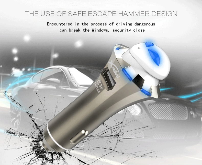 wireless car  Bluetooth headset charger Car charger Into earplugs Hanging ear style Drive General