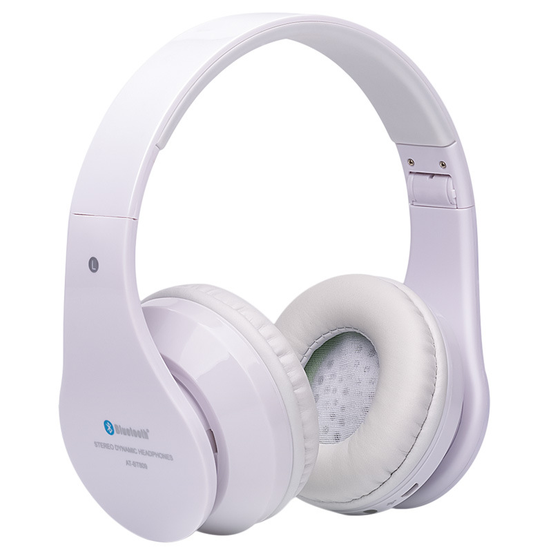 wireless Bluetooth headset Wearing style Insert TF card stereo FM Radio Foldable Mobile phone new