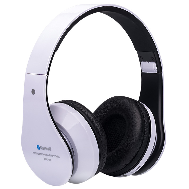 wireless Bluetooth headset Wearing style Insert TF card stereo FM Radio Foldable Mobile phone new
