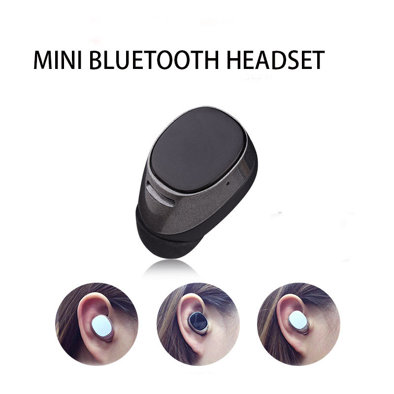 Bluetooth headset  4.1tiny Mini fashion wireless Earplugs Hanging ear style movement Car Universal