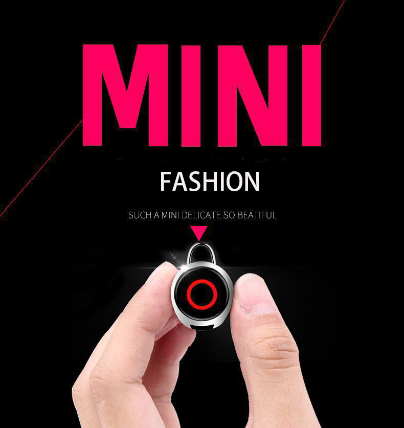 Wireless Bluetooth headset4.1 tiny Earplugs Hanging ear style Mobile phoneUniversal Mini movement