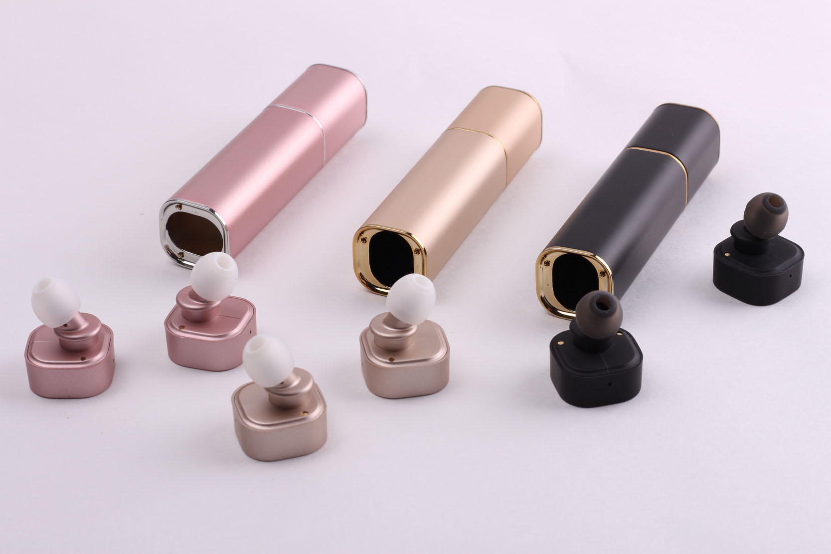cylinder wireless Bluetooth  headset  Ears mini movement stereo Earplugs Long standby